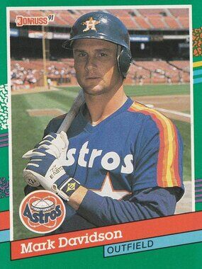 Mark Davidson - Donruss 91 Baseball Card